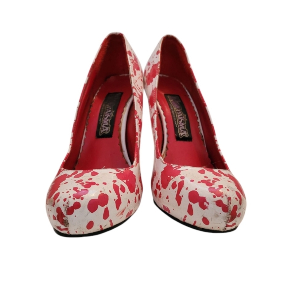 Funtasma Blood Splatter Pumps - Picture 2 of 11